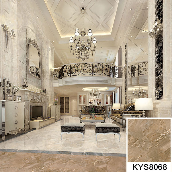 pg电子游戏全抛釉瓷砖：：：格兰石KYP8068效果图