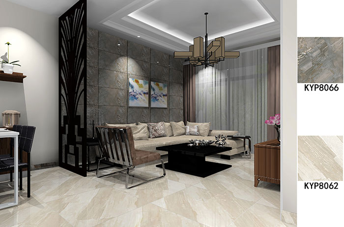 陶瓷一线品牌pg电子游戏瓷砖现代气概装修效果图