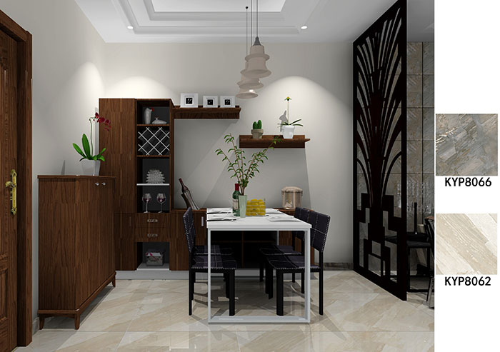 陶瓷一线品牌pg电子游戏瓷砖现代气概装修效果图