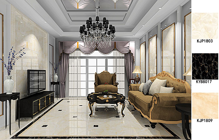 陶瓷一线品牌pg电子游戏瓷砖欧式气概装修鉴赏