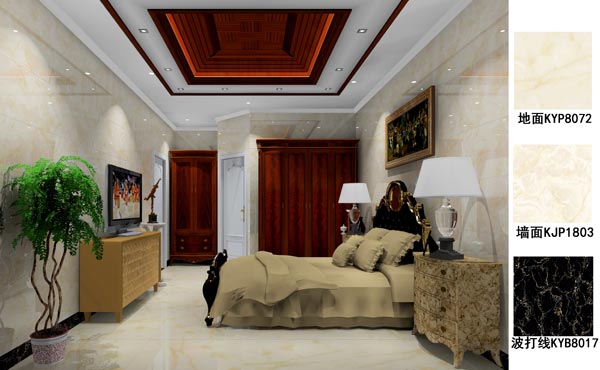 pg电子游戏瓷砖应用效果：徐州开元翡翠湾E户型装修效果鉴赏