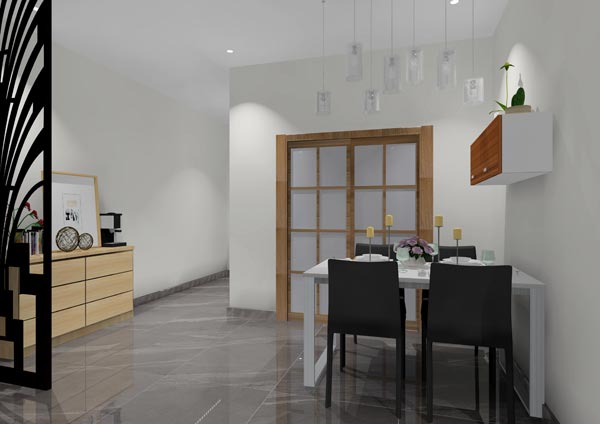 pg电子游戏家装：佛山灯湖华府90㎡现代简约装修效果鉴赏