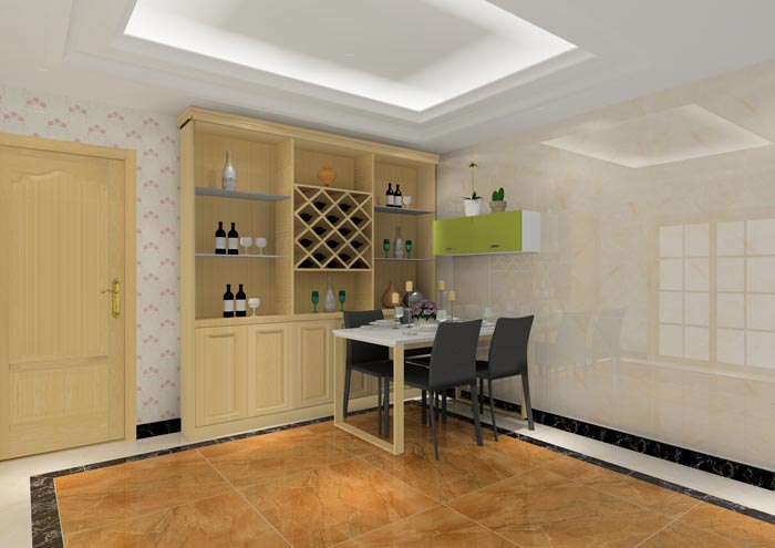 pg电子游戏家装：：：佛山合景新鸿基·泷景110㎡简约现代装修效果鉴赏