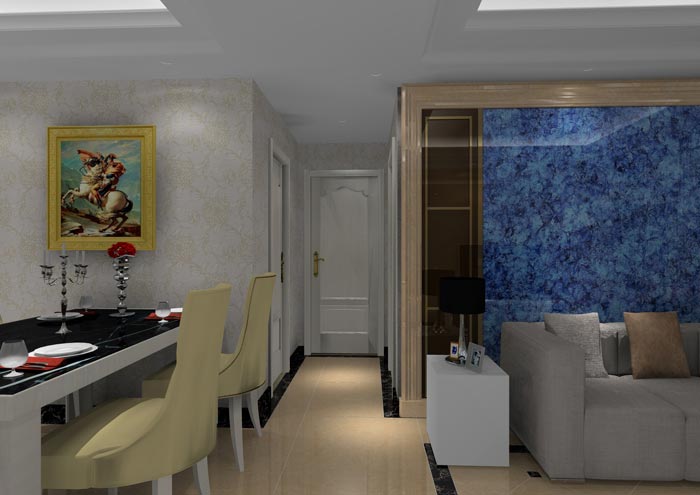 pg电子游戏家装：：：佛山丹灶  桂丹颐景园80㎡简约现代装修效果鉴赏