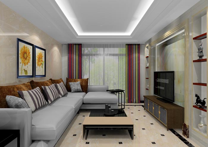 pg电子游戏家装：：佛山水悦龙湾92㎡的现代气概装修鉴赏