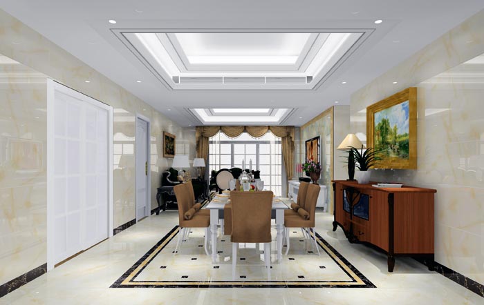 pg电子游戏家装：佛山恒宝御龙湾128㎡的欧式气概装修鉴赏