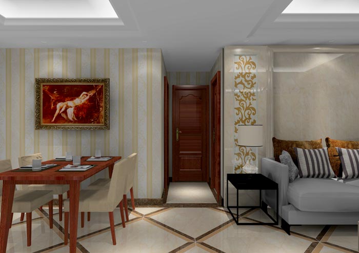 pg电子游戏家装：佛山狮山上林苑68㎡简约气概装修鉴赏