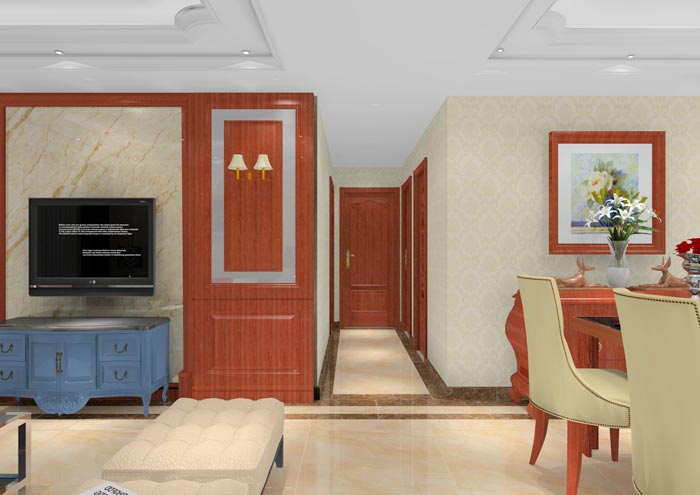 pg电子游戏家装：顺德碧桂园桂澜山101㎡的新中式气概装修鉴赏