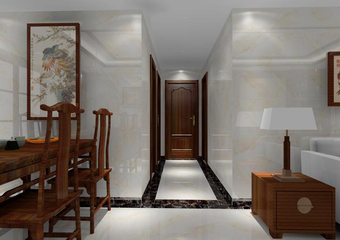 pg电子游戏家装：：佛山龙湖春江名城98㎡的中式气概装修鉴赏