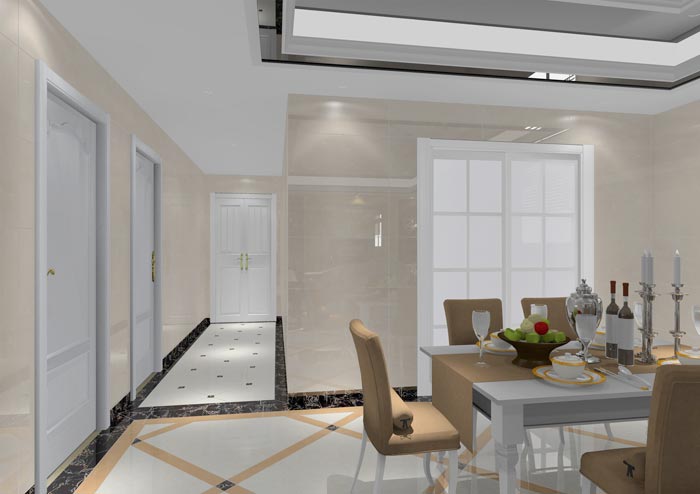 pg电子游戏家装：：：佛山佛山容桂颐澳花园100㎡的欧式气概装修鉴赏