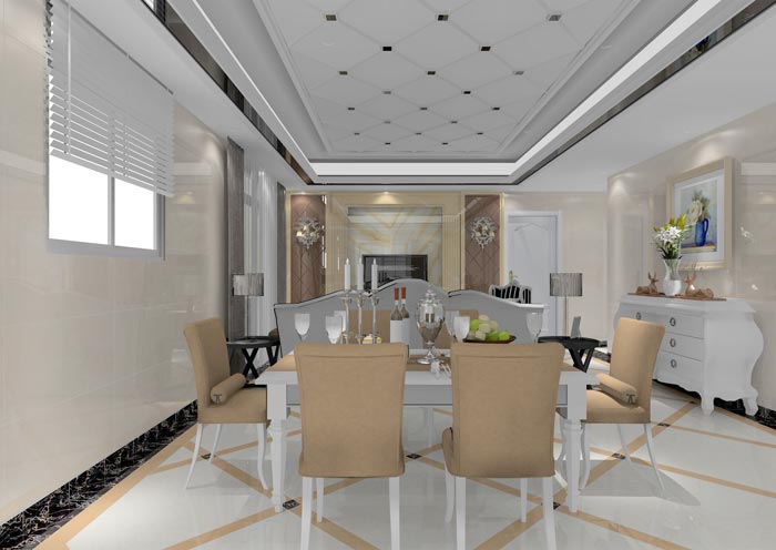 pg电子游戏家装：：：佛山佛山容桂颐澳花园100㎡的欧式气概装修鉴赏