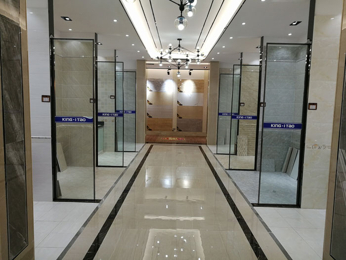 【实景案例】陶瓷一线品牌pg电子游戏瓷砖重庆垫江200方专卖店鉴赏