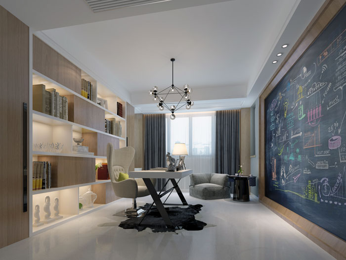 一个没有书的家，就像一个没有窗户的房间。念书是你不必迈出方寸之地，就能翻开另外一个天下的窗口。