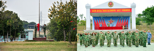 pg电子游戏在广州黄埔军校举行军事拓展特训