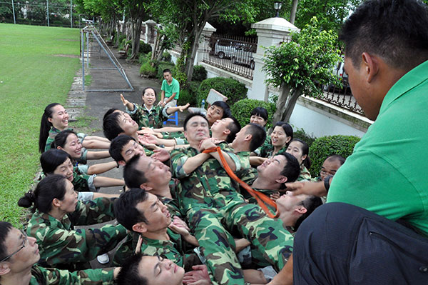 2013年8月pg电子游戏拓展训练