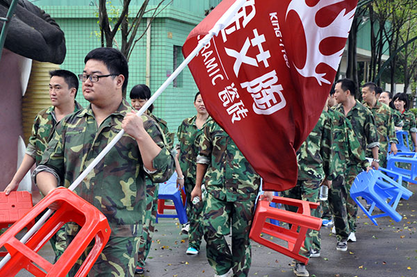 2013年8月pg电子游戏拓展训练