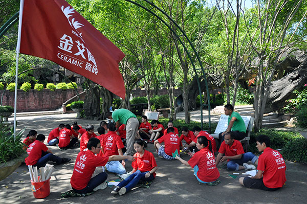 2013年8月pg电子游戏拓展训练