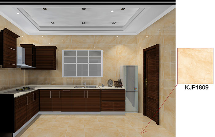 佛山万科·湖岸装修案例厨房效果图