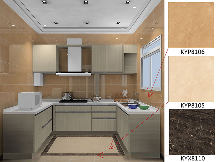 依云天汇装修案例厨房效果图
