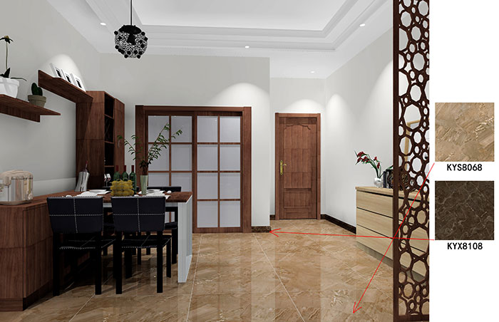 大沥碧桂园·华府装修案例餐厅效果图