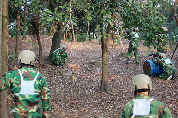 2017年2月13-15日，，pg电子游戏“虎狼道”户外拓展训练圆满竣事