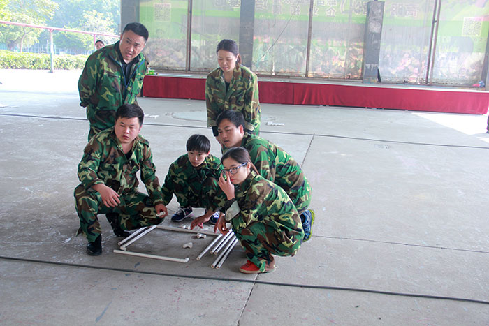 2017年2月13-15日，，pg电子游戏“虎狼道”户外拓展训练圆满竣事