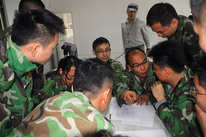 2017年2月13-15日，，pg电子游戏“虎狼道”户外拓展训练圆满竣事