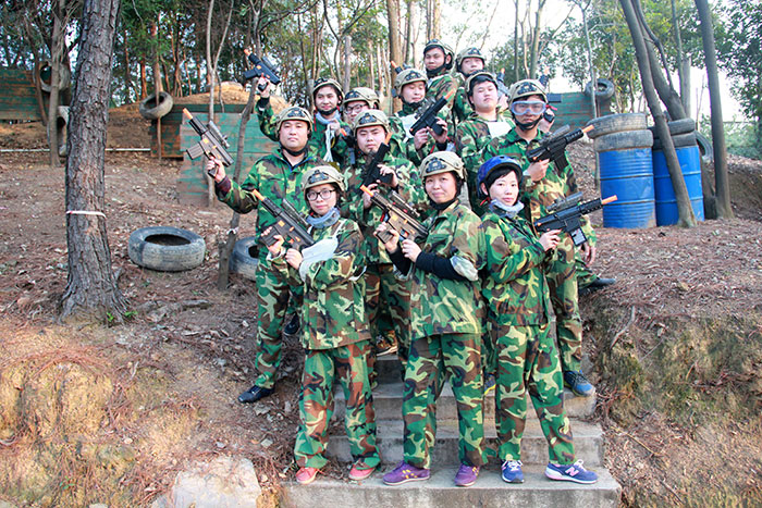 2017年2月13-15日，，pg电子游戏“虎狼道”户外拓展训练圆满竣事