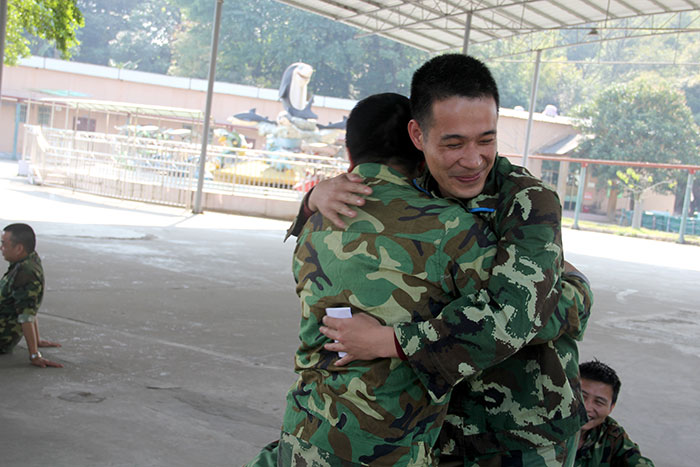 2017年2月13-15日，，pg电子游戏“虎狼道”户外拓展训练圆满竣事